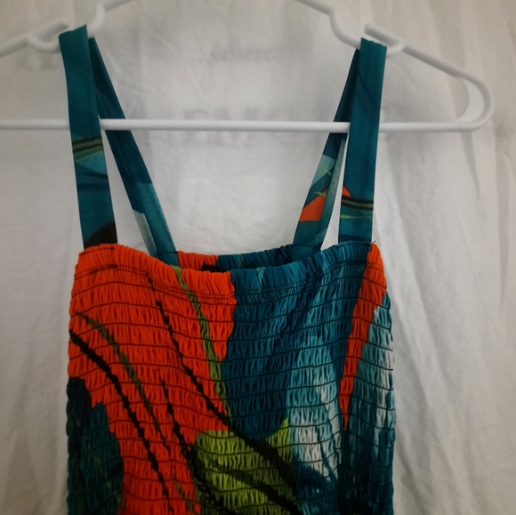 Moickal teal/ orange size M/Lg - Picture 2 of 4